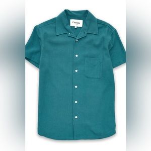 Corridor Brittany Blue Button Front Polo M
